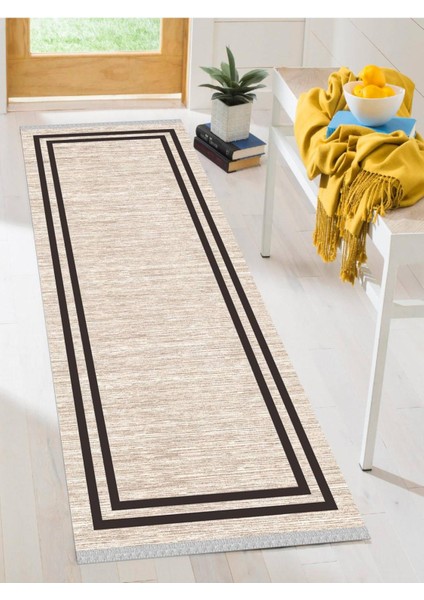 Dekoratif Kaymaz Taban Yıkanabilir Modern Halı DELÜX-8021