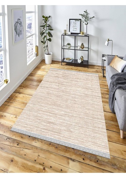 Dekoratif Kaymaz Taban Yıkanabilir Modern Halı DELÜX-8001