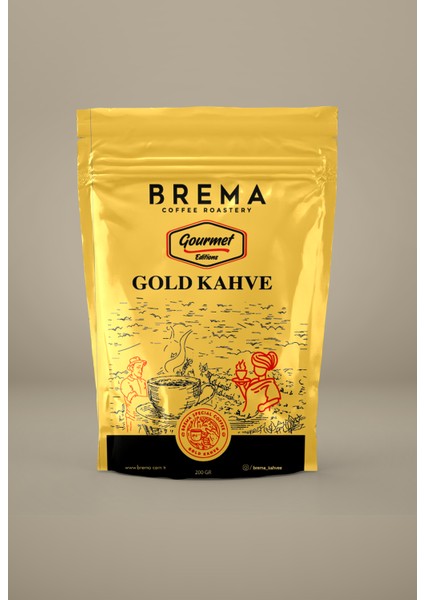 Gold Granül Çözünebilir Kahve 200 gr