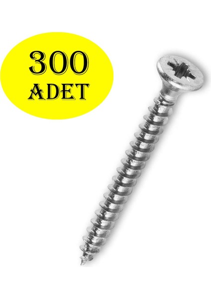 6X40 Sunta Vidası 300 Adetlik Paket