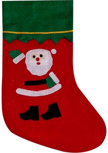 Yılbaşı Noel Baba Hediye Çorabı