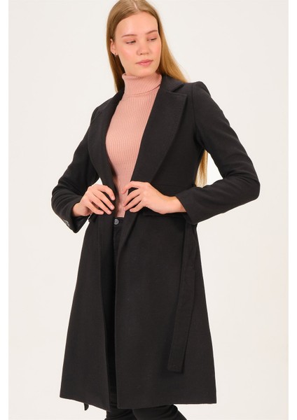 Z6739 Dewberry Kadın Kaban-Açık Siyah fırsatları