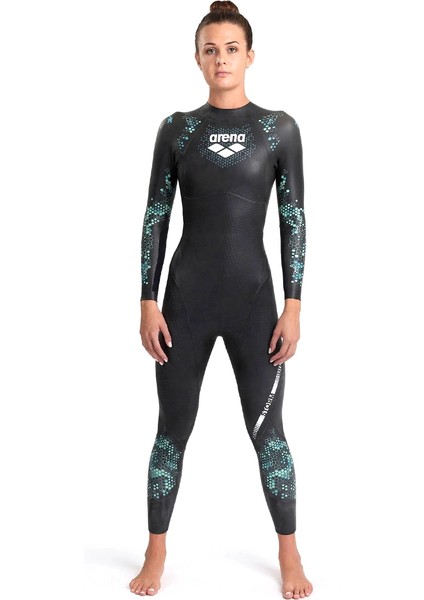 Storm Wetsuit Kadın Siyah Yüzücü Mayo Su Geçirmez Yapı ile Performansınızı Artırın