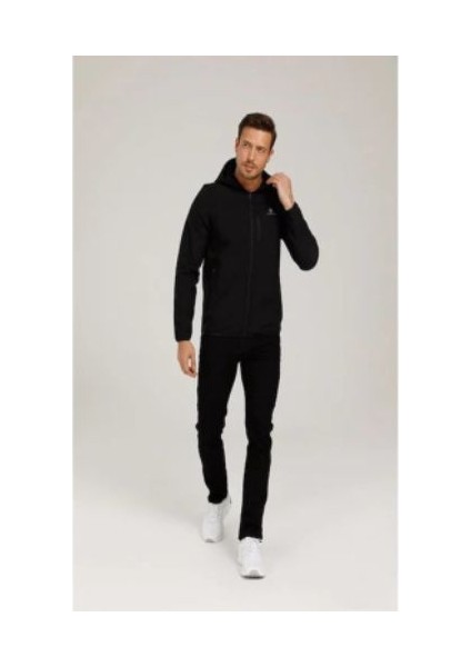 Erkek Kapüşonlu Softshell Mont Basıc