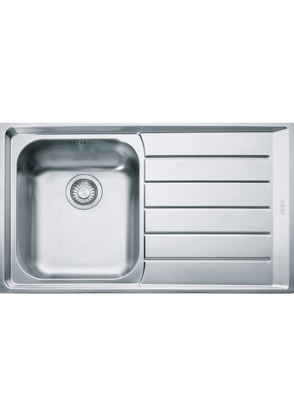 Neptun Nex 611 Inox Tezgah Üstü Sağ Damlalıklı Paslanmaz Çelik Eviye