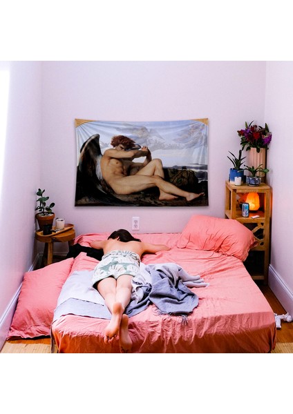 Fallen Angel- Düşmüş Melek Duvar Örtüsü- Alexandre Cabanel Sanat Eseri Duvar Dekoru fiyatları