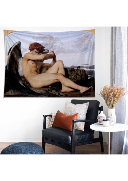 Fallen Angel- Düşmüş Melek Duvar Örtüsü- Alexandre Cabanel Sanat Eseri Duvar Dekoru modelleri