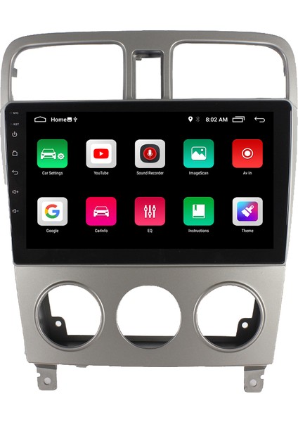 Subaru Forester Android Carplay Navigasyon Multimedya Ekran Teyp 2gb Ram + 32GB HDD