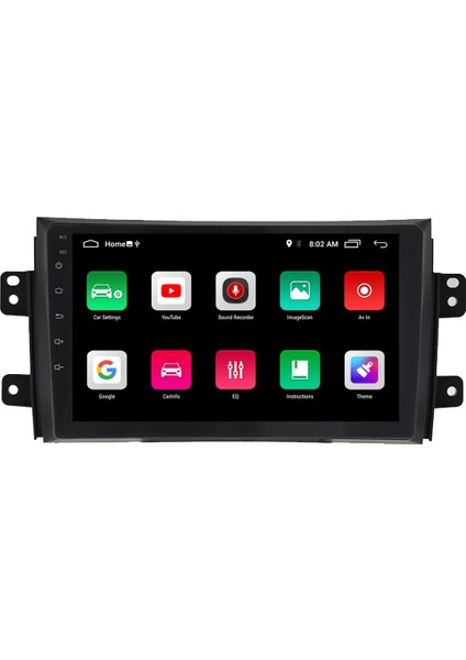 Suzuki Sx4 Android Carplay Navigasyon Multimedya Ekran Teyp 2gb Ram + 32GB HDD