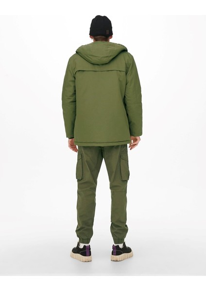 Onsjayden Erkek Kapüşonluparka Mont - 22022654