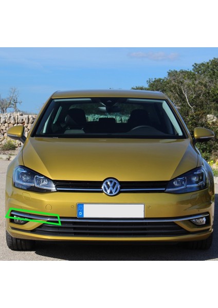 Vw Volkswagen Golf 7.5 2018-2020 Ön Tampon Sağ Sis Farı Üstü Krom Çıtası 5G0854662F