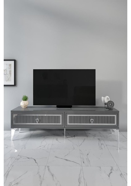 Trend Mdf Mebran Kapak Tv Sehpası 180 cm