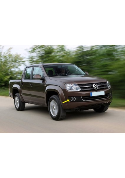 Vw Volkswagen Amarok 2013-2016 Ön Tampon Sağ Sis Farı Izgarası Krom Çerçevesi 2HH807490B