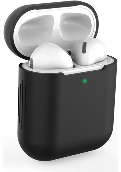 Apple Airpods 1/2 İçin 2 Adet Silikon Kulaklık Kılıfı (Yurt Dışından)