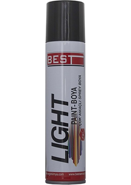 Light Parlak Siyah Sprey Boya 250 ml
