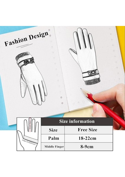 Kadın Kışlık Rüzgar Geçirmez Eldivenler (Yurt Dışından) fiyatları