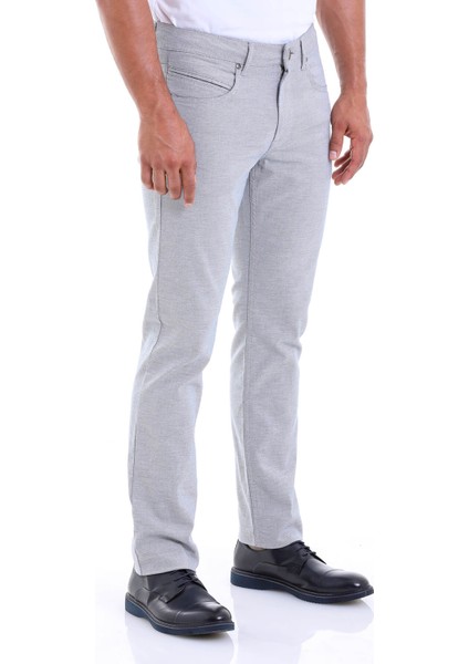 Erkek Mavi Regular Fit Yüksek Bel Düz Paça Basic Kanvas Pantolon fiyatları