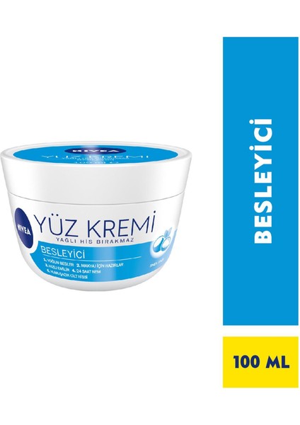 Nivea Yüz Kremi Besleyici 100 ml