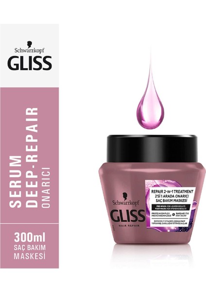 Gliss Serum Maske Deep Repair 300 ml fiyatları