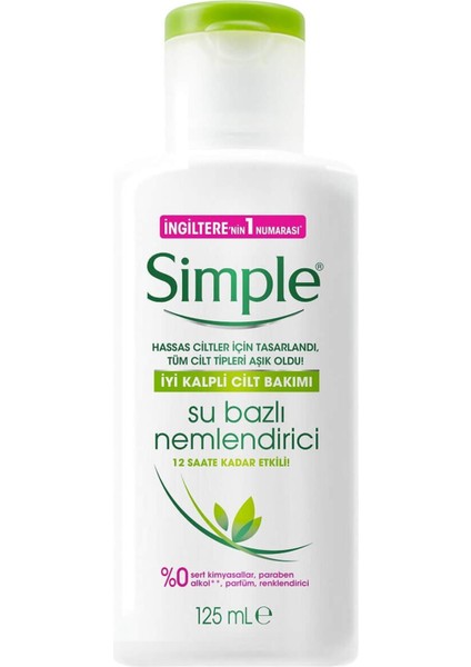 Simple Cilt Bakım Kremi Su Bazlı 125 ml