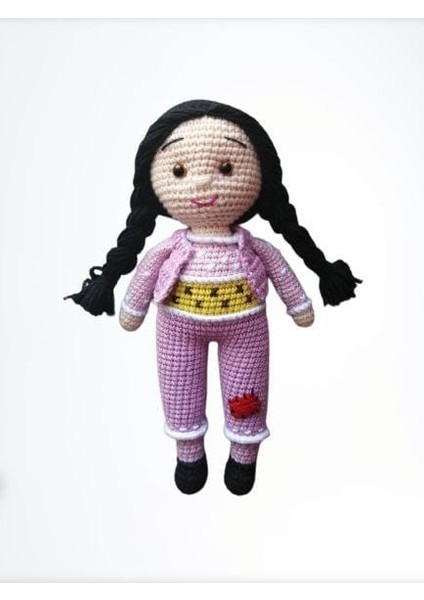 Fistan Bebek Amigurumi Organik Oyuncak
