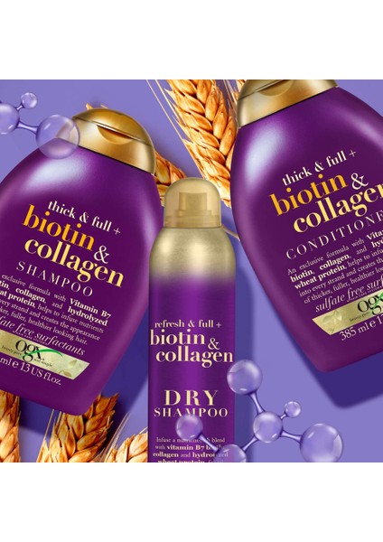 Dolgunlaştırıcı Volumizing Biotin & Collagen Conditioner 385ML