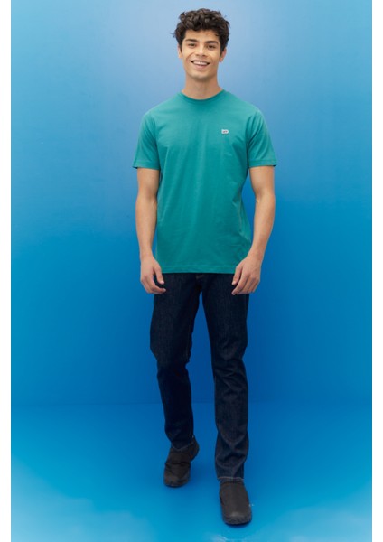 West Loose Fit Rahat Kesim Koyu Mavi Esnek Jean Kot Pantolon