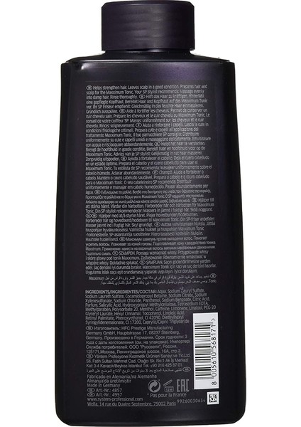 Sp Men Maxximum Erkek Şampuanı 1000ML
