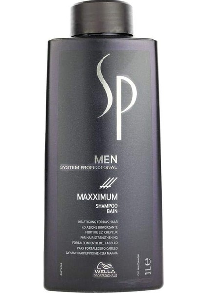 Sp Men Maxximum Erkek Şampuanı 1000ML