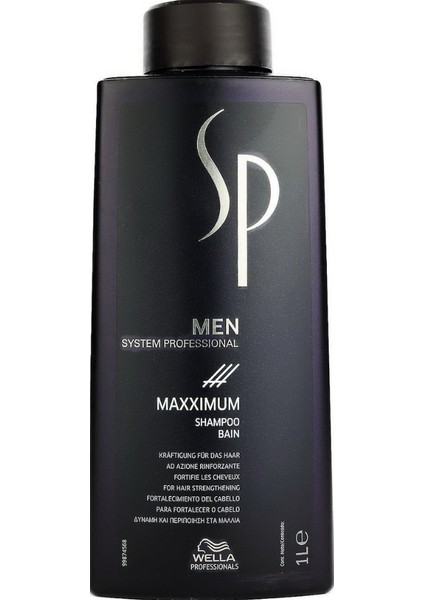 Sp Men Maxximum Erkek Şampuanı 1000ML