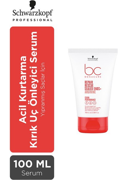 Bc Bonacure Acil Kurtarma Kırık Uç Önleyici Sülfatsız Vegan Serum 100 ml