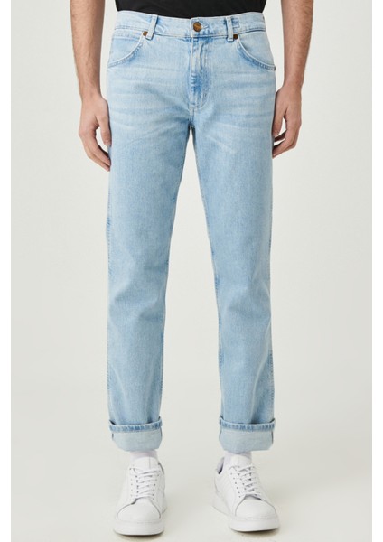 Greensboro Regular Straight Normal Bel Esnek Jean Pantolon