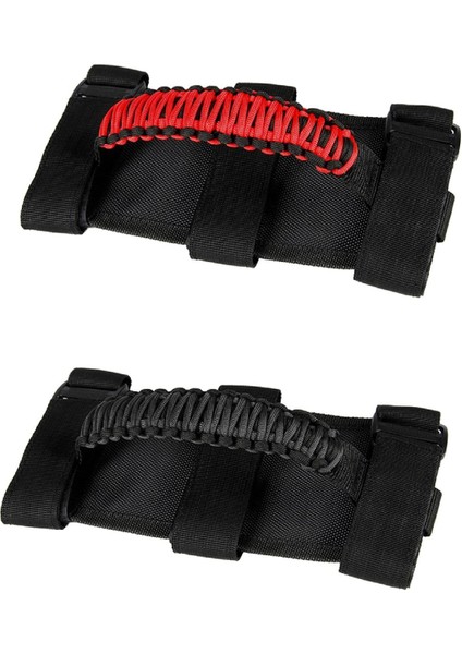 2 Adet Jeep Wrangler Yj Jk Utv Atv Için Premium Rulo Çubuk Tutma Kolu (Yurt Dışından)