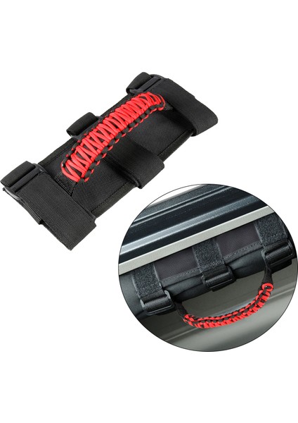 2 Adet Jeep Wrangler Yj Jk Utv Atv Için Premium Rulo Çubuk Tutma Kolu (Yurt Dışından)