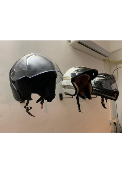 Motosiklet Aksesuarlarını Gösteren 4pc Kask Tutucu Rafı (Yurt Dışından) indirimleri