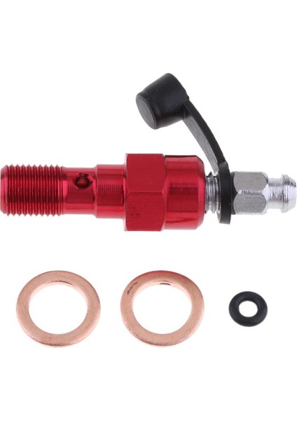 2 Adet Alüminyum Tek Banjo Havalandırmalı Motosiklet 1.00 Kırmızı (Yurt Dışından) fiyatları