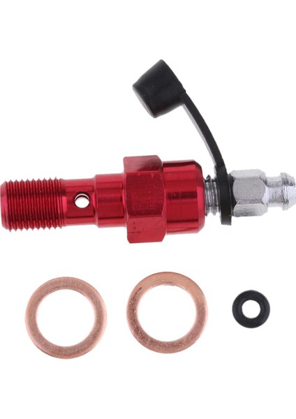 2 Adet Alüminyum Tek Banjo Havalandırmalı Motosiklet 1.00 Kırmızı (Yurt Dışından) modelleri