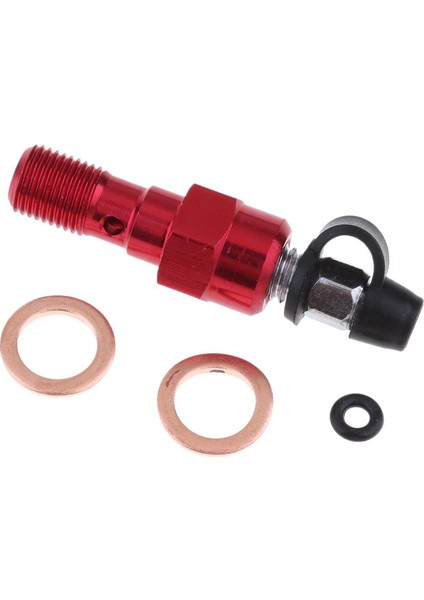 2 Adet Alüminyum Tek Banjo Havalandırmalı Motosiklet 1.00 Kırmızı (Yurt Dışından) indirimleri