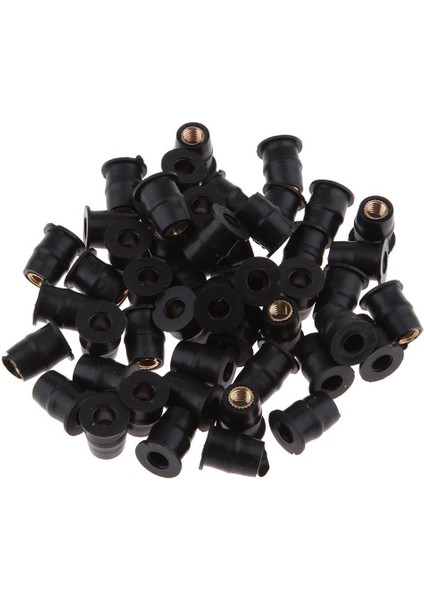 100 Adet Metrik M5 Cam/kaplama Harley Için Plastik Kuyu Fındık (Yurt Dışından)