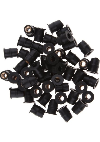 100 Adet Metrik M5 Cam/kaplama Harley Için Plastik Kuyu Fındık (Yurt Dışından)