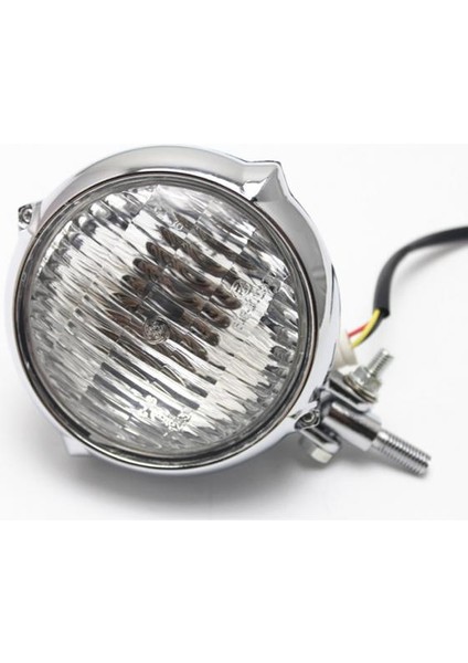 2x 12V LED Ampuller Bobber Chopper Motosiklet Kir Çukur Bisiklet Atv Scooter'lar Için Evrensel Değiştirilmiş Far (Yurt Dışından) indirimleri