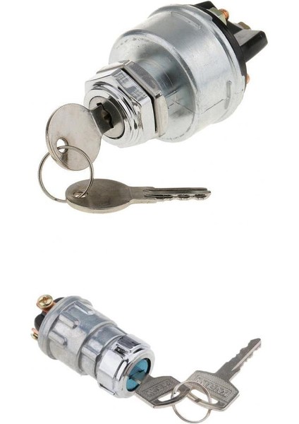 2x Yeni Universal Atgition Marş Anahtar Anahtarı Anlık Başlangıç (Yurt Dışından)