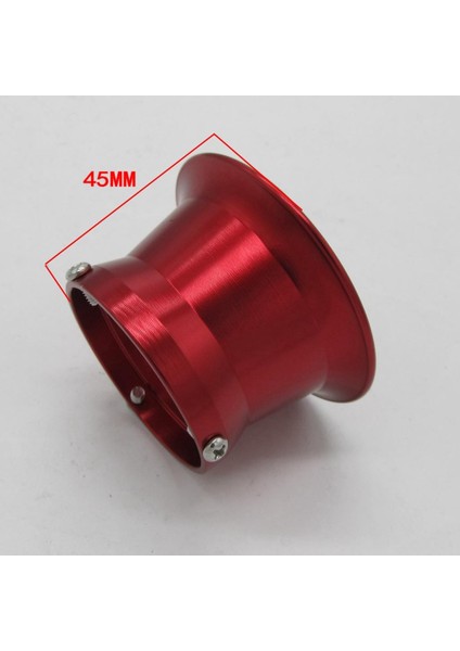 4 Adet 50MM Karbüratör Hava Filtresi Rüzgar Korna Kupası Oko Koso PWK24-30 Kırmızı (Yurt Dışından)