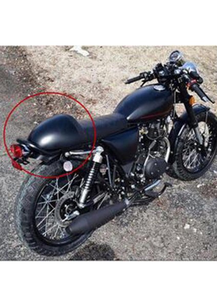 Retro Cafe Racer Için 2xblack Mavi Motosiklet Plastik Arka Koltuk Kapak Kapağı (Yurt Dışından) fiyatları