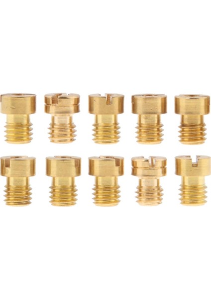 20X Karbüratör Onarım Kiti Ana Jet 108 110 112 114 115 116 118 120 122 124 8mm (Yurt Dışından) modelleri