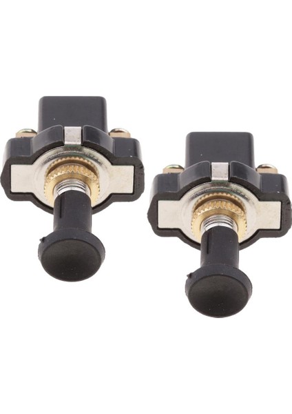 2x Elektrik Anahtarı Push/çekme Kapatma Işlevi Rv Kamyonu (Yurt Dışından)