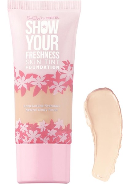 Show By Pastel Show Your Freshness Skin Tint Fondöten No: 501 Fair fiyatları