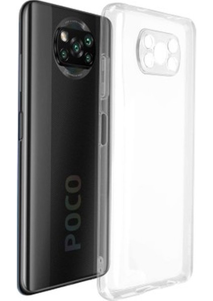 Xiaomi Poco X3 X3 Pro X3 Nfc Uyumlu Şeffaf Silikon Kılıf