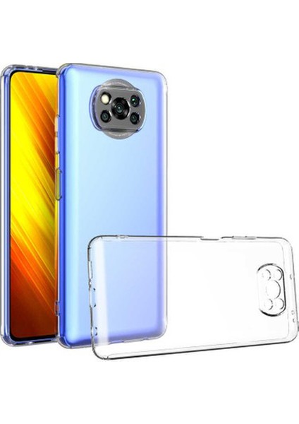 Xiaomi Poco X3 X3 Pro X3 Nfc Uyumlu Şeffaf Silikon Kılıf