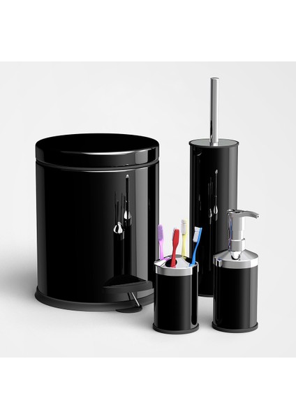 Reyka Metal 4'lü Banyo Seti 5 Lt